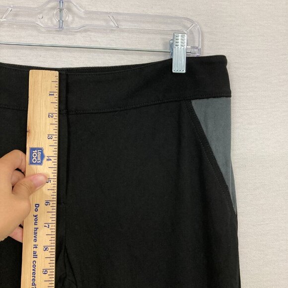 Cache Black Soft Stretch Bootcut Pants size 12 Office Career Preppy - Picture 5 of 8